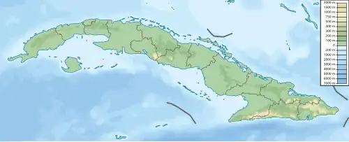 Escambray is located in Cuba