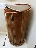 Early 1800s tambourin in color