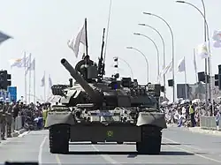 Cypriot T-80U Main Battle Tank οn the 1st of October Parade.