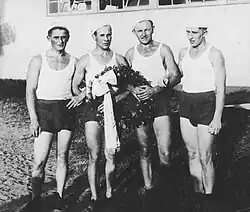 Coxless four BTW – Polish champions 1932