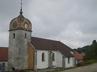 The church in Déservillers