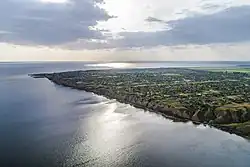 View of Stanislav from the Black Sea