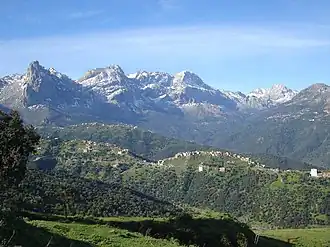 View of the Djurdjura National Park