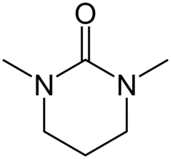 Skeletal formula of DMPU