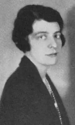 Dagmar de Corval Rybner, from a 1929 publication