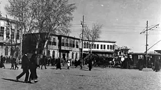 Damascus city square in 1918