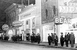 Pacific Street in 1909 (San Francisco History Center, San Francisco Public Library)