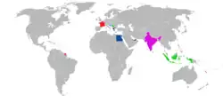 Operators of the Dassult Rafale in 2025