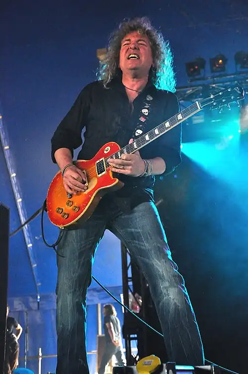 Dave Meniketti at Download festival, Donington, UK, 2010