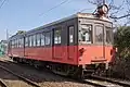 Withdrawn DeHa 801 stored next to Tokawa Station in January 2012