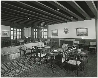 Dorothy Vernon Room, 1965.