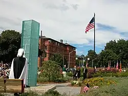 Dedication of Connecticut memorial, Danbury