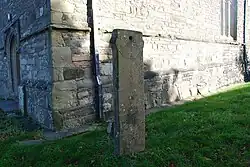 The tide dial at St Beuno's in Clynnog Fawr, Wales (10–11th c.)