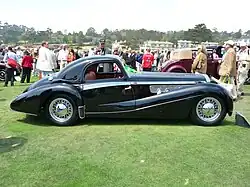 1937 Delage D8 S Letourneur et Marchand Aerodynamic Coupé