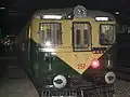 EMU train to Mathura of Delhi suburban railway.