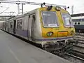 EMU train on Delhi Ring Railway of Delhi suburban railway.