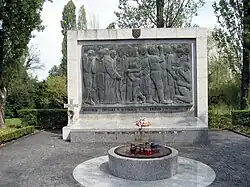 Memorial to the Yugoslav death march of Nazi collaborators