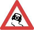 Slippery road