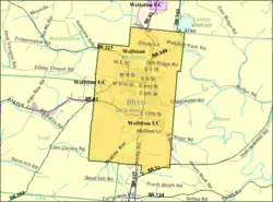 Detailed map of Wellston