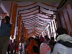 Devotees of Maa Shakumbhari Devi standing in ques to see Siddhpeeth Shri Shakumbhari Devi Mandir