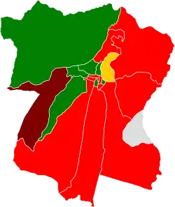 Results for ward chair by party