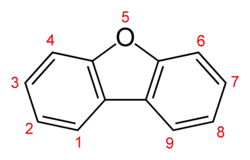 Skeletal formula showing numbering convention