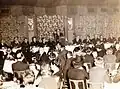 Banquet in honor of Vlahov organized by the Macedonian People's League in New York, 1946