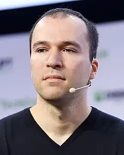 Photo of Greg Brockman at Day 2 of TechCrunch Disrupt San Francisco 2019