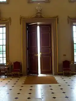 Main door of Ditchley House