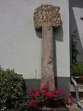Wayside shrine about the blood miracle of Walldürn