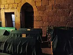Interior of the mausoleum