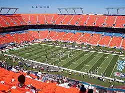 Inside of Dolphin Stadium taken before the Dolphins/Vikings game November 19, 2006