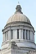 Legislative Building dome in June 2025