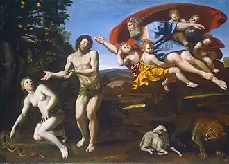 The Rebuke of Adam and Eve, 1626, National Gallery of Art