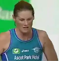 Donna Wilkins playing for Southern Sting in 2007