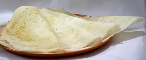Plain dosa