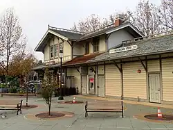 Replica station building
