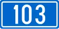 D103 state road shield