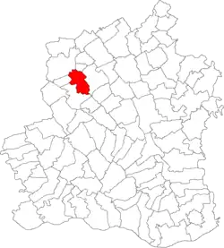 Location in Teleorman County