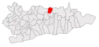 Location in Călărași County