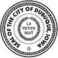 Official seal of Dubuque, Iowa