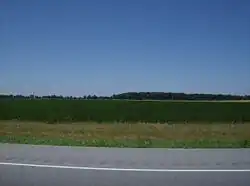 Farmland along Interstate 75