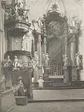 The interior of the St. Saint Mary Magdalene church (1903)