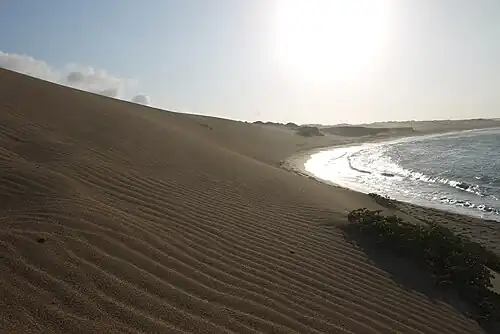 Taroa dunes east of Bahía Portete
