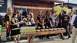 Musical performance by the Kimaragang Dusun