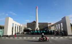 Dwikora monument in Nunukan Regency, North Kalimantan province of Indonesia.