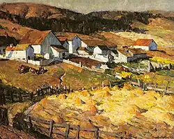 Hatton Ranch, 1920, oil on canvas, 38 x 48 inches (Monterey Museum of Art)