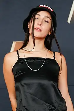 Emaa on the red carpet at The Artist Awards 2021