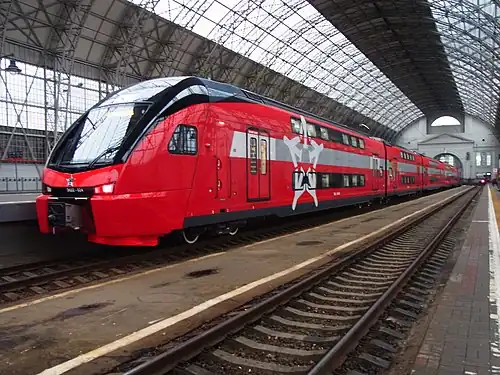 ESh2 "Eurasia" Moscow Aeroexpress to Vnukovo International Airport