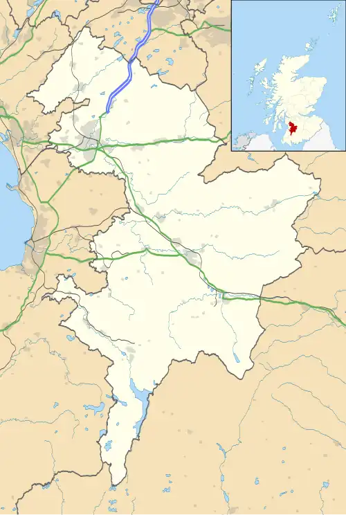Ochiltree is located in East Ayrshire